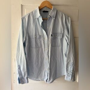 Lauren Ralph Lauren Light Blue Button Down Shirt